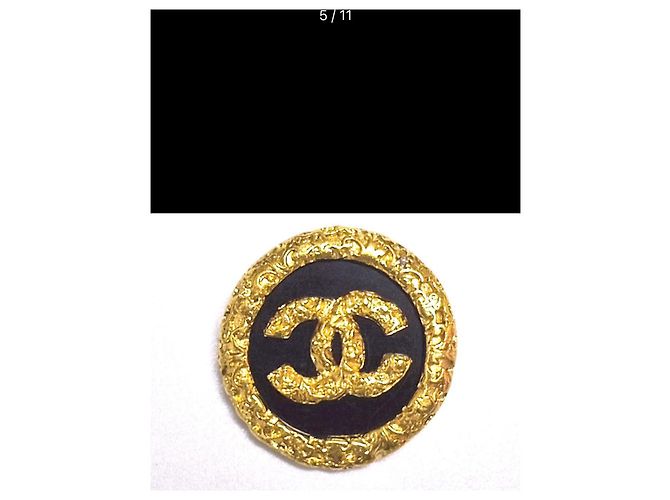 Cambon Spilla Lava collezionista 1993 di Chanel Nero - vista 4