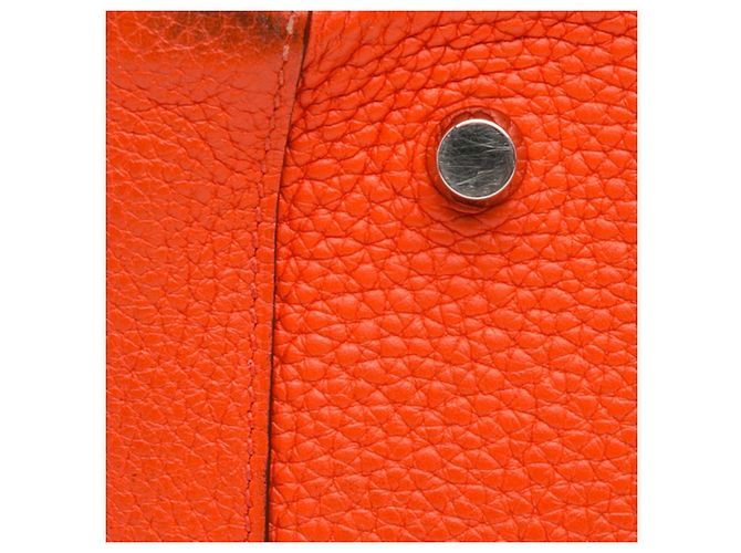 Hermès Laranja Clemence Lindy 34 - vista 18