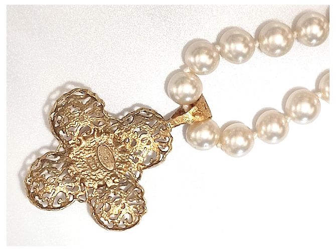 Cambon Collana vintage Chanel degli anni '80 D'oro - vista 10