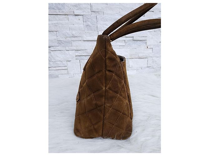 Vintage Chanel Medaillon Tasche Karamell - Ansicht 5