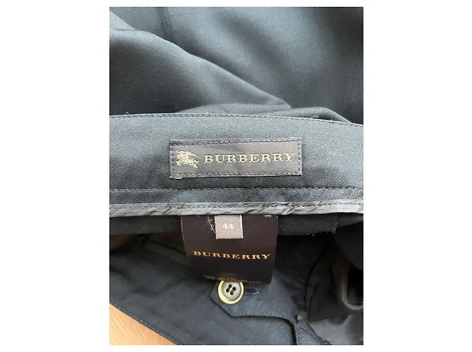 Pantalones Burberry negros de lana - vista 10