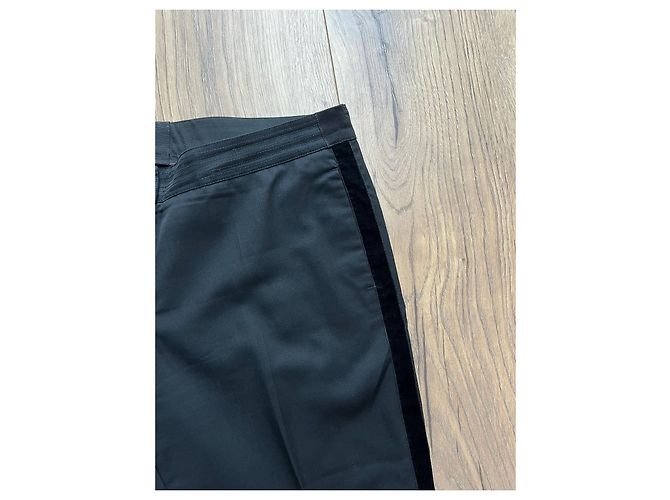 Pantalones Burberry negros de lana - vista 11