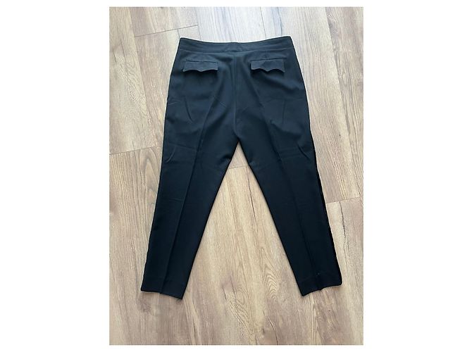 Pantalones Burberry negros de lana - vista 3