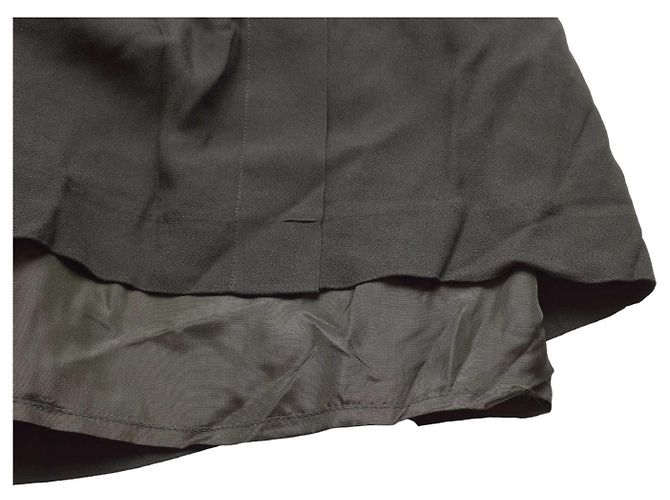 Autre Marque Benetton Schwarzes ärmelloses Mini-Kleid Größe L - Ansicht 4