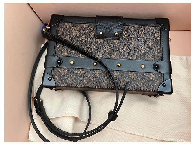 Borsa Louis Vuitton Petite Malle Monogram Monogramma - vista 3