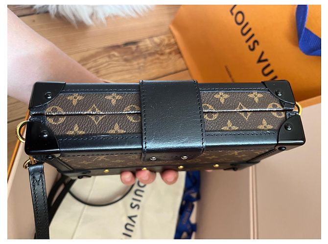 Borsa Louis Vuitton Petite Malle Monogram Monogramma - vista 8