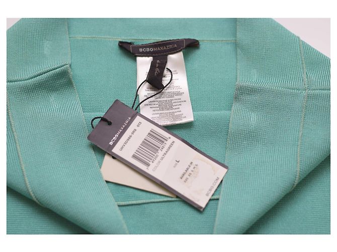 Falda mini elástica turquesa Bcbg Max Azria L - vista 3