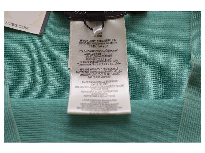 Falda mini elástica turquesa Bcbg Max Azria L - vista 4