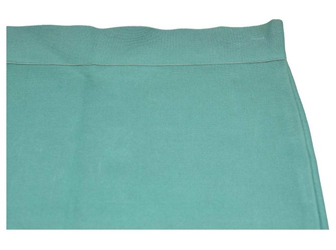 Falda mini elástica turquesa Bcbg Max Azria L - vista 5