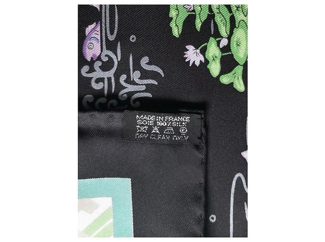 Hermès La Balada de Heian edición limitada Negro Verde claro - vista 11