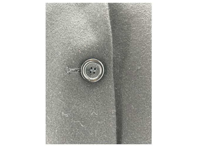 Autre Marque Non Signé / Unsigned jackets T.International M Wool Black - view 8
