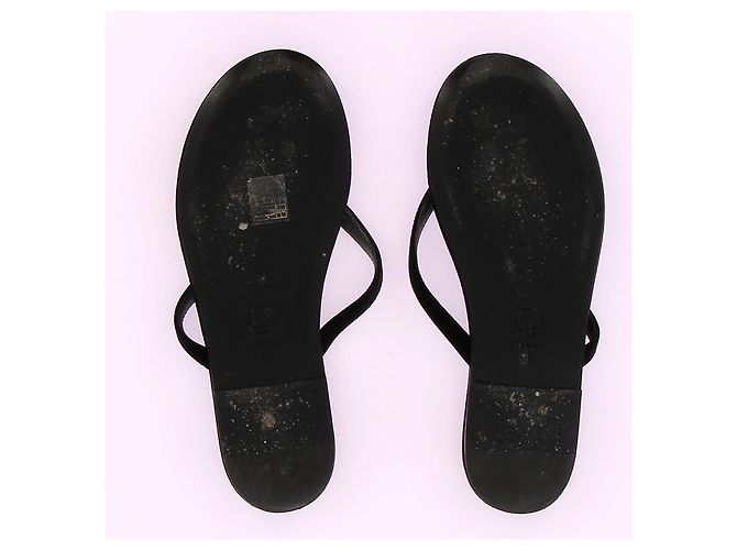 Sandali Chanel T.EU 38 Velluto Nero - vista 7