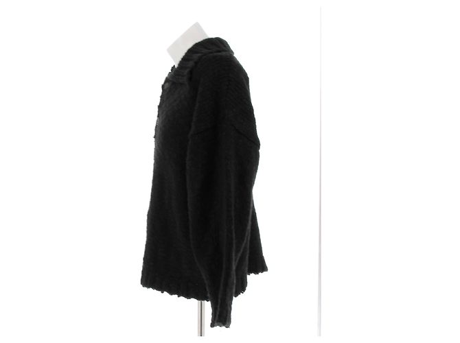 Autre Marque Commas Strick T.International S Wolle Schwarz - Ansicht 4