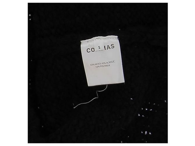 Autre Marque Commas Strick T.International S Wolle Schwarz - Ansicht 5
