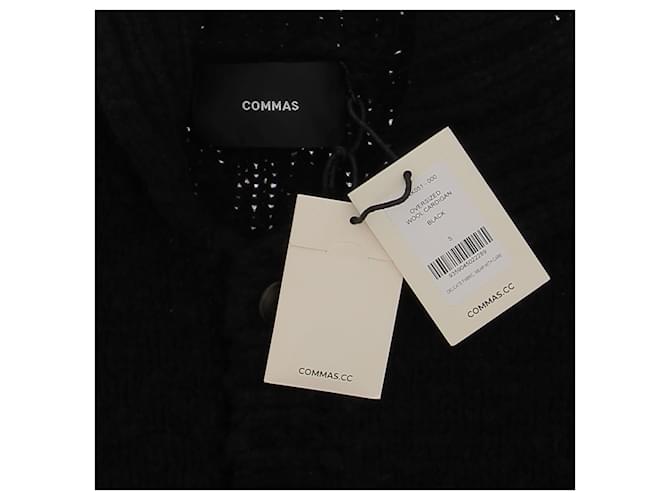 Autre Marque Commas Strick T.International S Wolle Schwarz - Ansicht 6