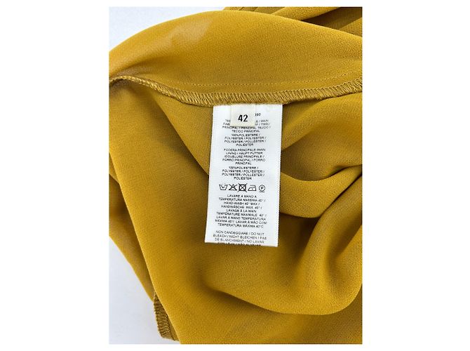 Maliparmi Kleider T.IT 42 Polyester Gelb - Ansicht 6