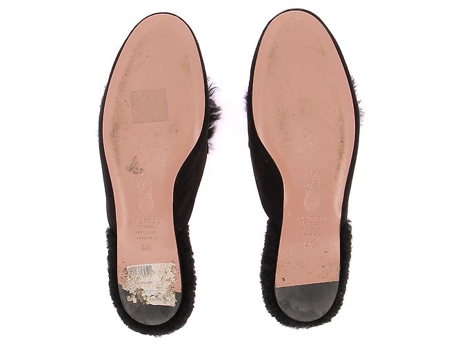 Sandali Aquazzura T.EU 37.5 Pelle Nero - vista 7