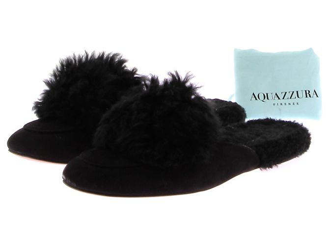 Sandali Aquazzura T.EU 37.5 Pelle Nero - vista 8