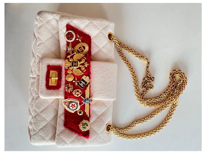 2.55 Chanel parigi moscou romanov Bianco - vista 12