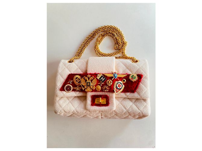 2.55 Chanel parigi moscou romanov Bianco - vista 8