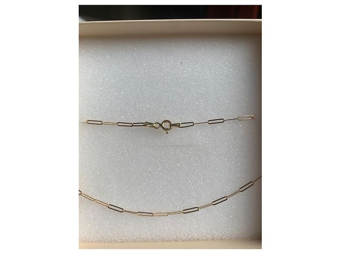 Vintage Collana Forzatina in oro giallo 18k D'oro - vista 2