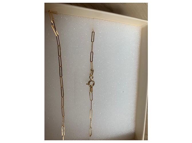 Vintage Collana Forzatina in oro giallo 18k D'oro - vista 5