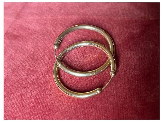 Vintage Ohrringe aus Gelbgold 8kt Golden - Ansicht 2