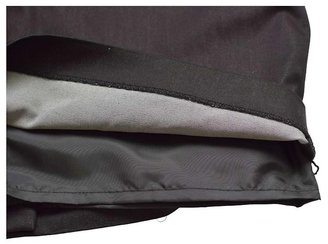 Falda lápiz negra de mezcla de algodón Calvin Klein Talla 10 Negro - vista 5