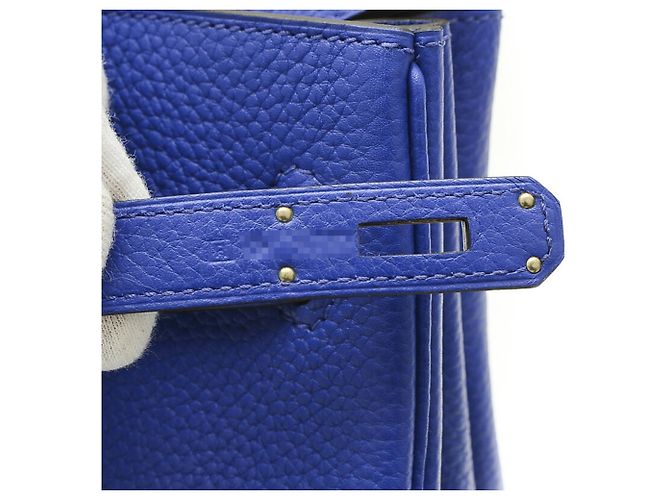 Hermès Birkin 35 Bleu - vue 5