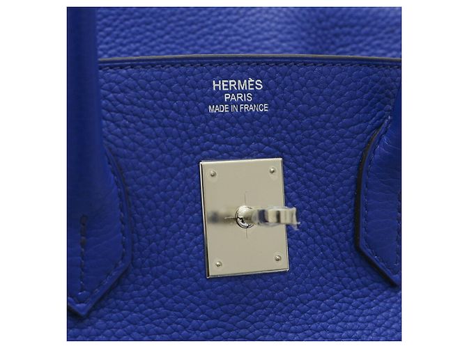 Hermès Birkin 35 Bleu - vue 6