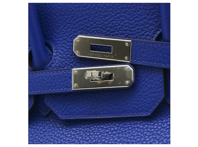 Hermès Birkin 35 Bleu - vue 7