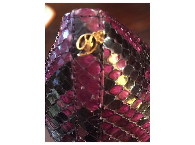 Décolleté Dsquared2 in pelle viola scuro - vista 10
