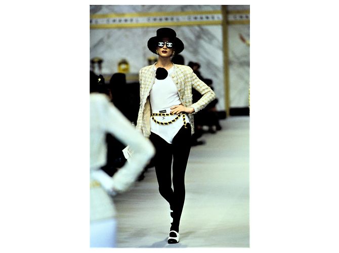 Cambon Colección de pasarela de Chanel 1993 Azul - vista 11