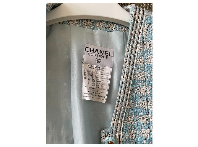 Cambon Colección de pasarela de Chanel 1993 Azul - vista 5
