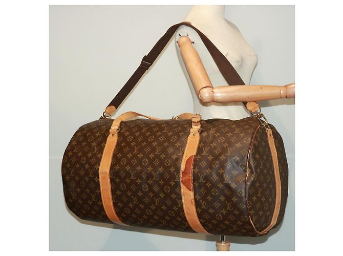 LOUIS VUITTON Monogram Sac Polochon 65 Boston Bag 2way M41222 LV Auth bs15293 Monogramma - vista 25
