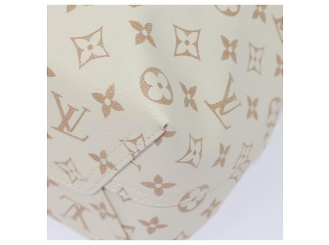 LOUIS VUITTON Monogram Dune Atlantis GM Borsa Tote Bianca M24409 LV Auth 75395S Bianco - vista 14