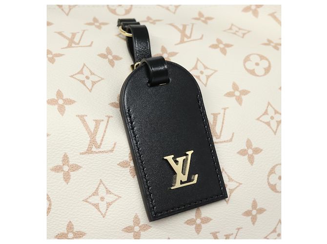 LOUIS VUITTON Monogram Dune Atlantis GM Borsa Tote Bianca M24409 LV Auth 75395S Bianco - vista 17