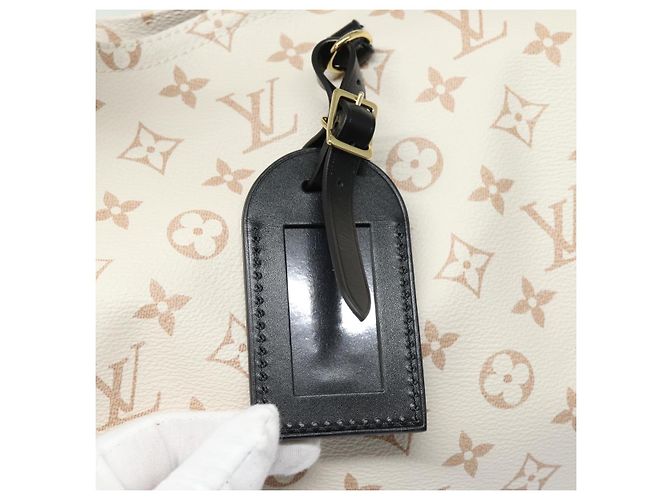 LOUIS VUITTON Monogram Dune Atlantis GM Borsa Tote Bianca M24409 LV Auth 75395S Bianco - vista 18