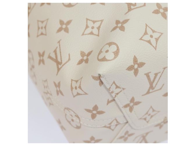 LOUIS VUITTON Monogram Dune Atlantis GM Borsa Tote Bianca M24409 LV Auth 75395S Bianco - vista 9