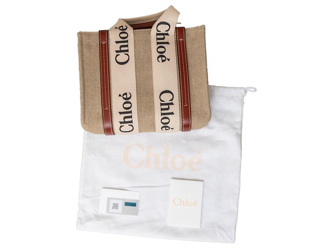 Bolso Tote Chloé Small Woody Multicolor - vista 10