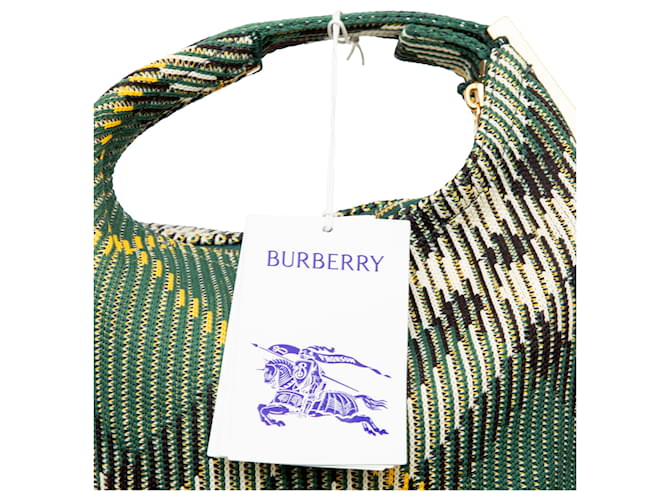 Borsa Duffle Mini Peg Burberry Multicolore - vista 11