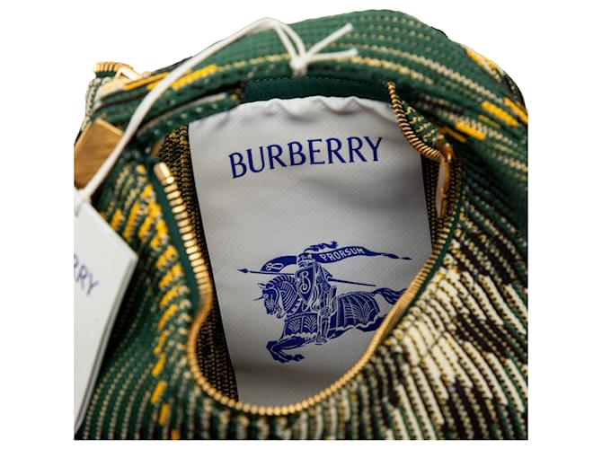 Borsa Duffle Mini Peg Burberry Multicolore - vista 13