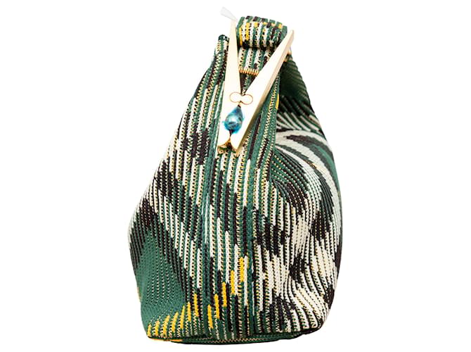 Borsa Duffle Mini Peg Burberry Multicolore - vista 5