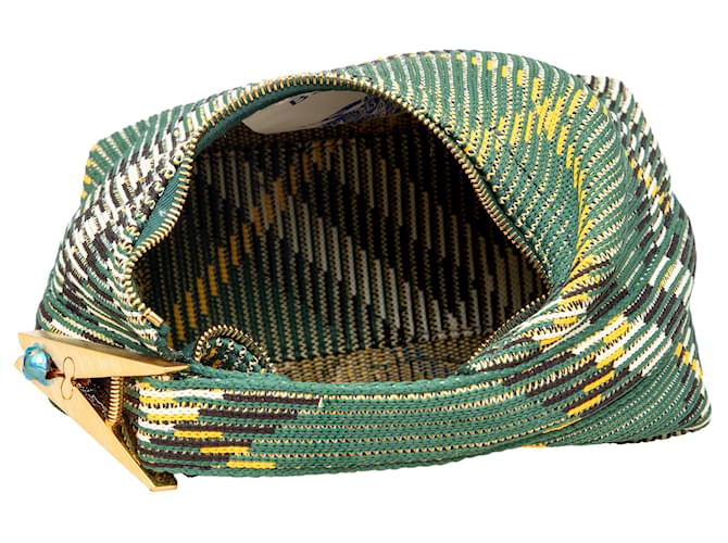 Borsa Duffle Mini Peg Burberry Multicolore - vista 8