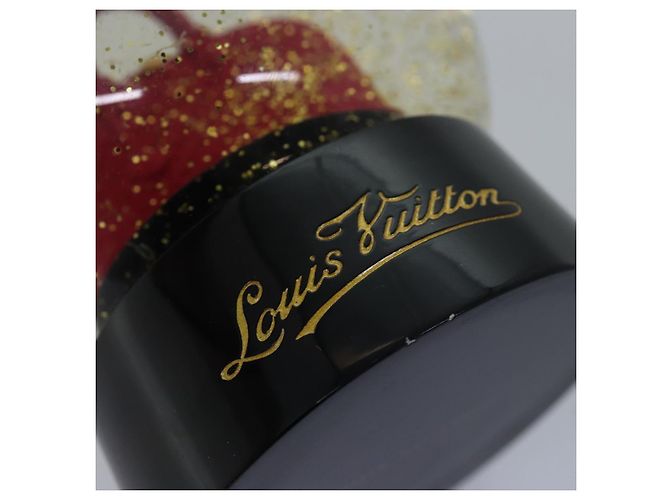 LOUIS VUITTON Snow Globe Alma VIP Limited Clear Red LV Auth 74292 - view 11