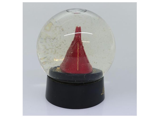 LOUIS VUITTON Snow Globe Alma VIP Limited Clear Red LV Auth 74292 - view 3