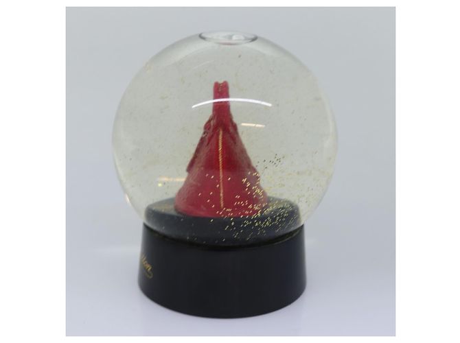 LOUIS VUITTON Snow Globe Alma VIP Limited Clear Red LV Auth 74292 - view 4