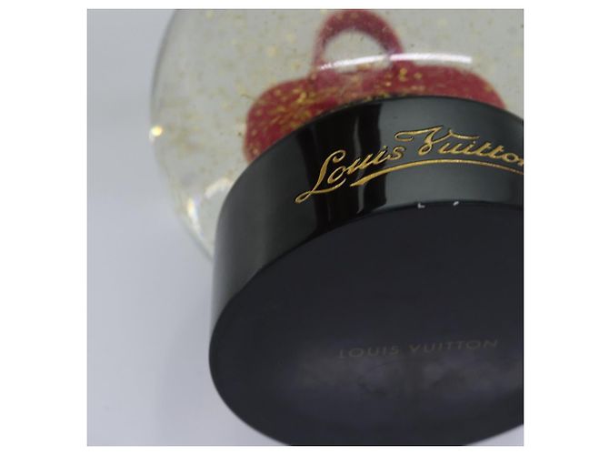 LOUIS VUITTON Snow Globe Alma VIP Limited Clear Red LV Auth 74292 - view 7