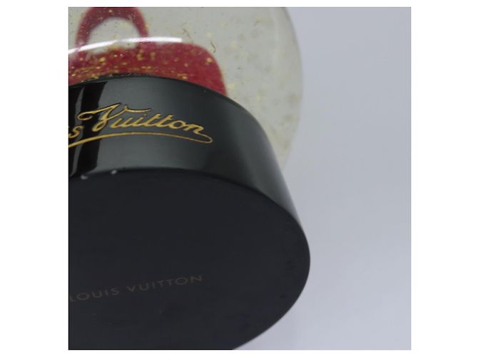LOUIS VUITTON Snow Globe Alma VIP Limited Clear Red LV Auth 74292 - view 8