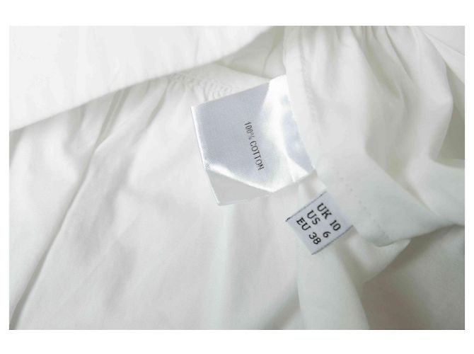 JW Anderson J.W. Anderson, camicia in popeline bianco - vista 5